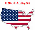 No USA Players Accepted